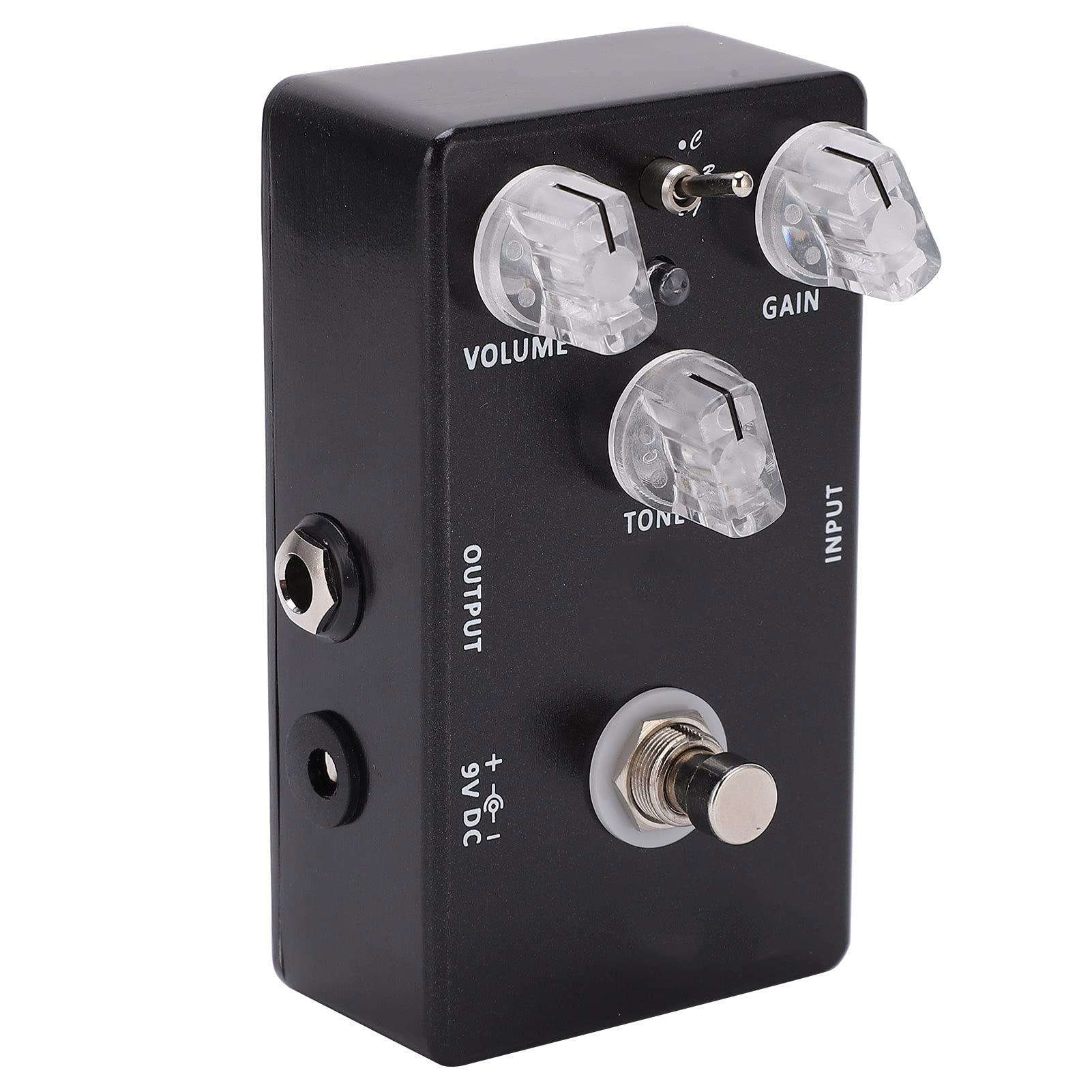Pedale Effetto per Chitarra Super Rat Distortion Portatile per Musicisti Nero