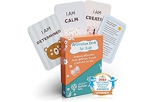 Kids Positive Affirmation Cards: Empowering Toddlers and Young Minds
