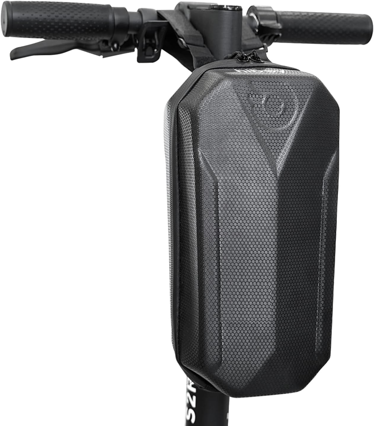 Hiboy Scooter Storage Bag, 3L/4L Large Capacity Scooter Handlebar Bag, Front Hanging Bag for Electric Scooter/Electric Bike, for Carrying Chargers, Phone, Keys with Waterproof Hardshell EVA Material