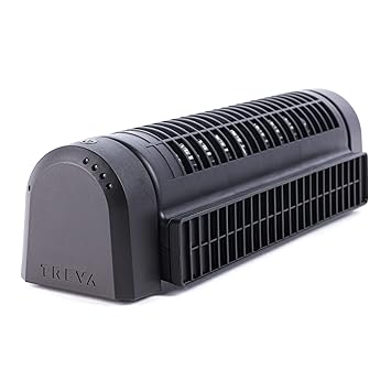 Treva Body Breeze Fan Rechargeable Personal Fan with Wide Cooling Reach, Multi Speed Adjustable and Portable