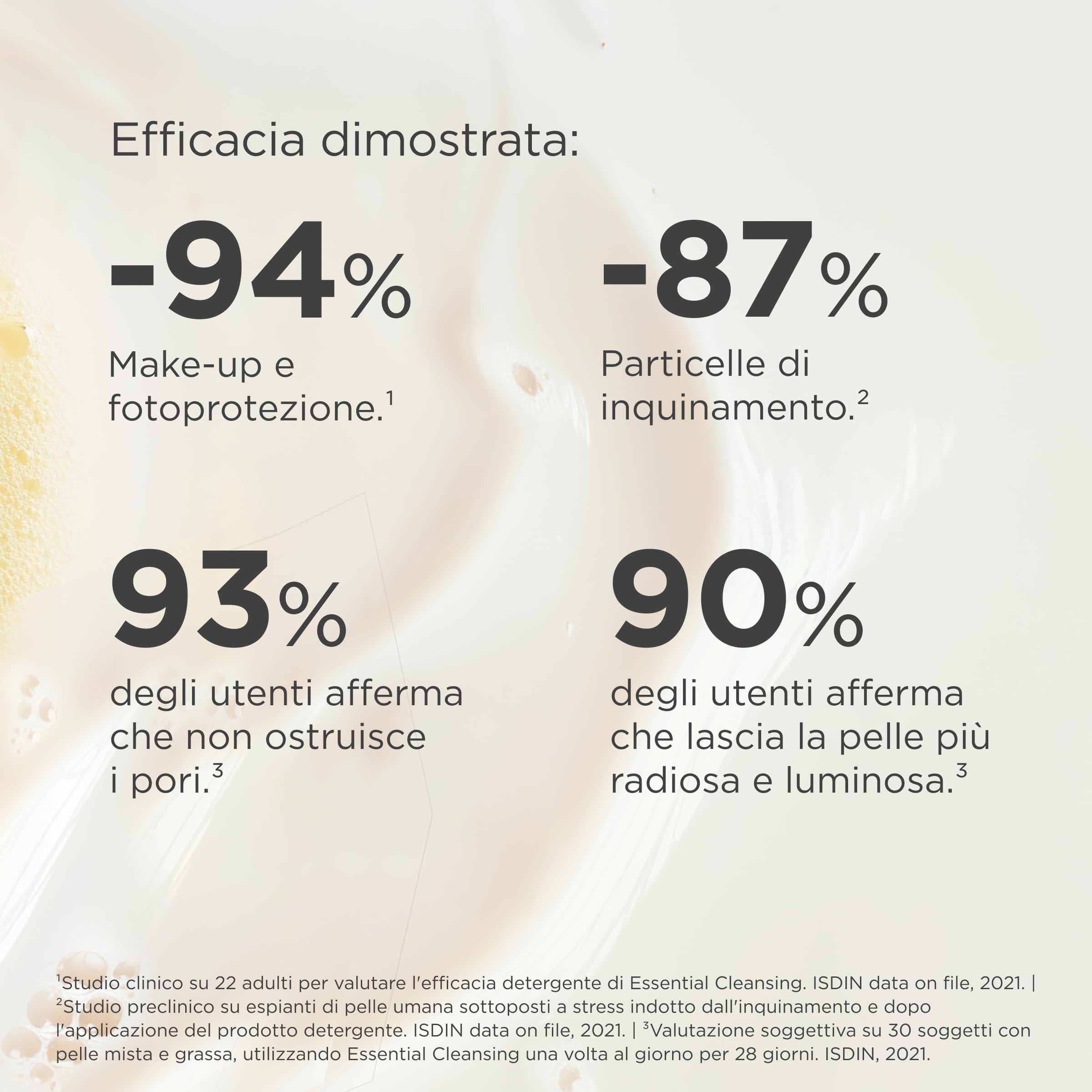 ISDIN Isdinceutics Essential Cleansing 200 ml | Olio Detergente Viso Delicato e Leggero, Texture Olio-in-Latte | Rimuove Trucco e Crema Solare | 85% di Ingredienti di Origine Naturale