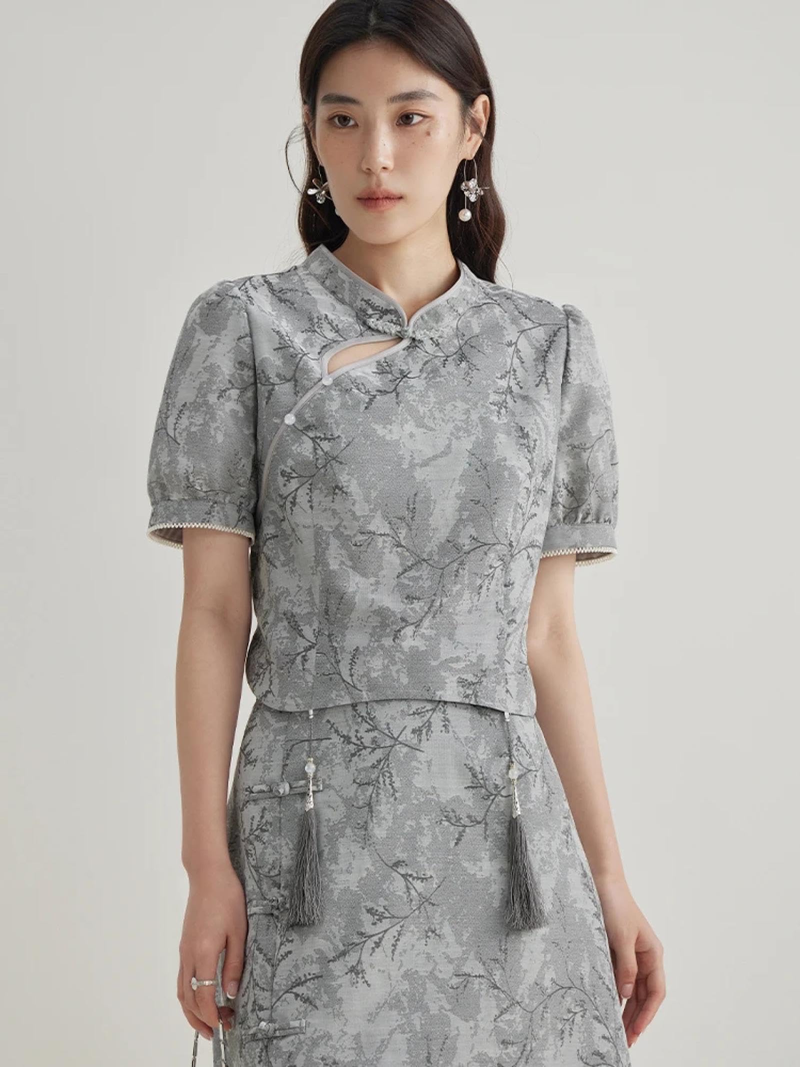 Falda Mujer Larga Cintura Alta Elástica Plisada Skirt Camisa Informal Holgada De Verano con Botones Y Falda Corta para Mujer