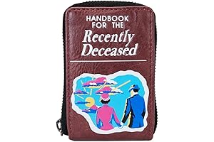 Beetlejuice Handbook for the Recently Deceased Accordion Wallet: A Spooky Addition to Your Accessory Collection