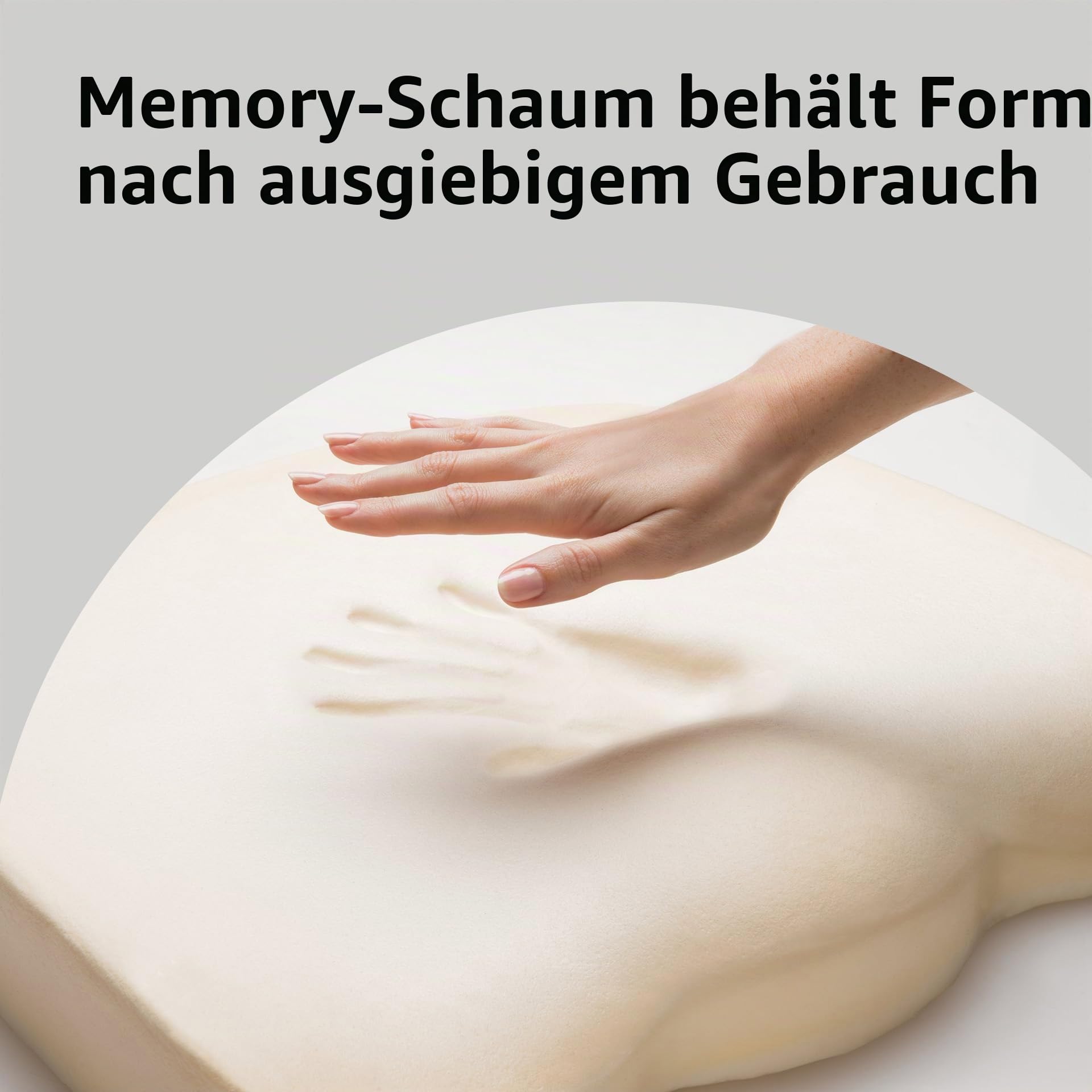 Kensington K55805WW Ergonomisches Sitzkissen aus Formschaum Schwarz, 410x470x72