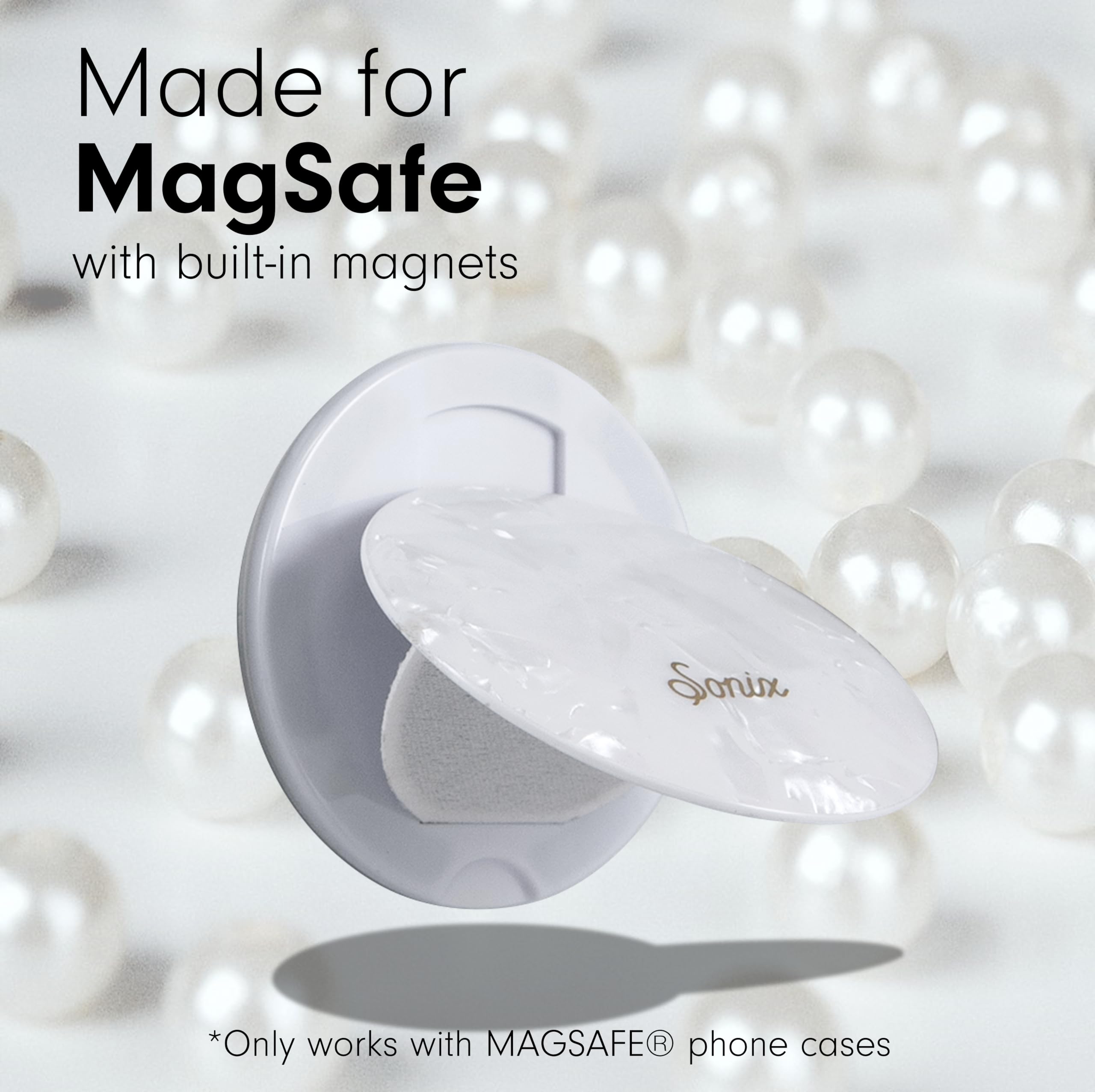 Amazon.com: Sonix Case + Phone MagLink Snap Grip (Pearl Tort