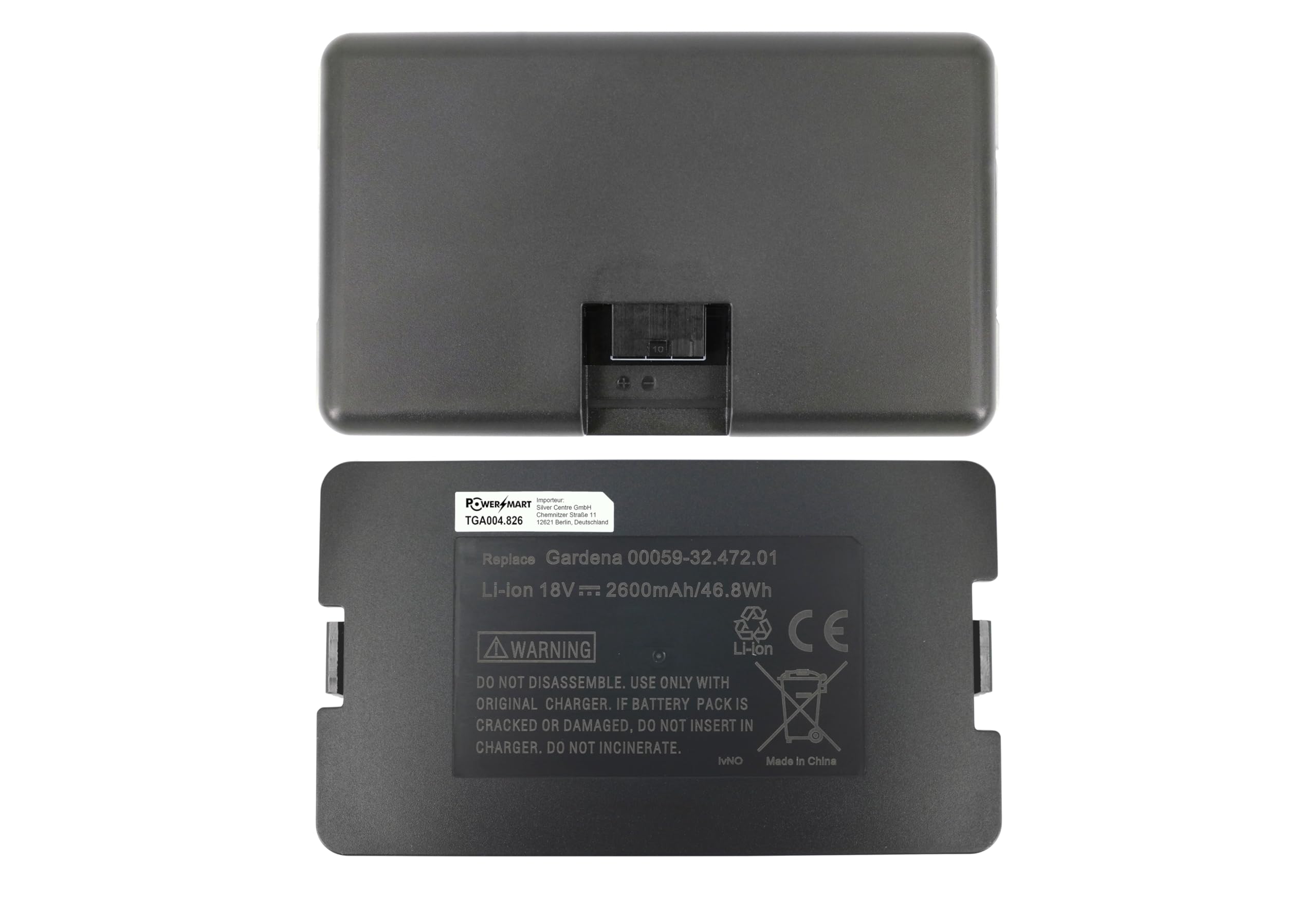 PowerSmart Batterie Li-ion de rechange 2600 mAh 18 V pour Gardena Automower 310 2006, Automower 310 2020, Automower 310 2021