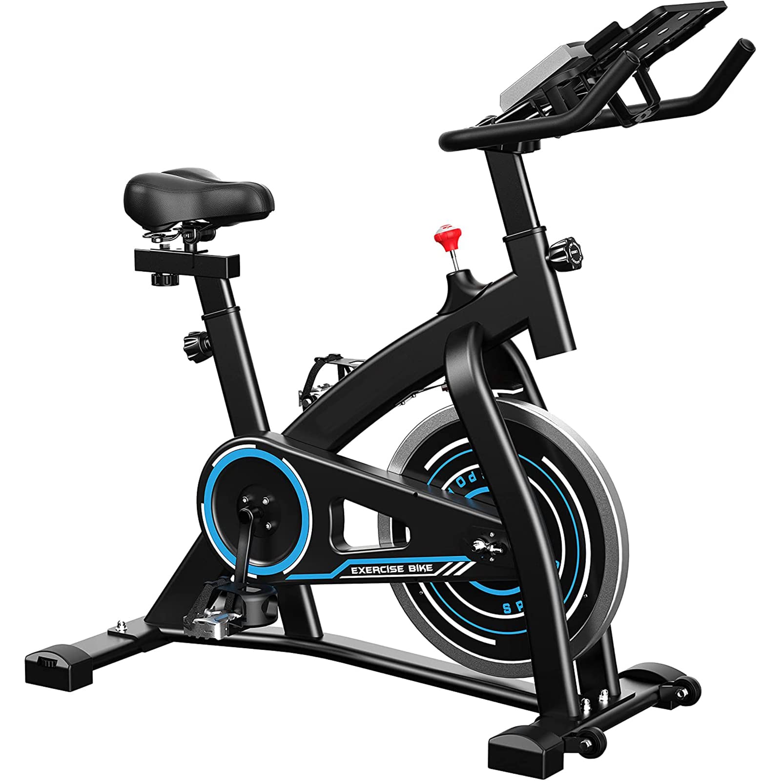 Cichy magnetyczny rower rowerowy do domowej siłowni, cichy rower treningowy z ulepszoną poduszką do siedzenia, sprzęt fitness