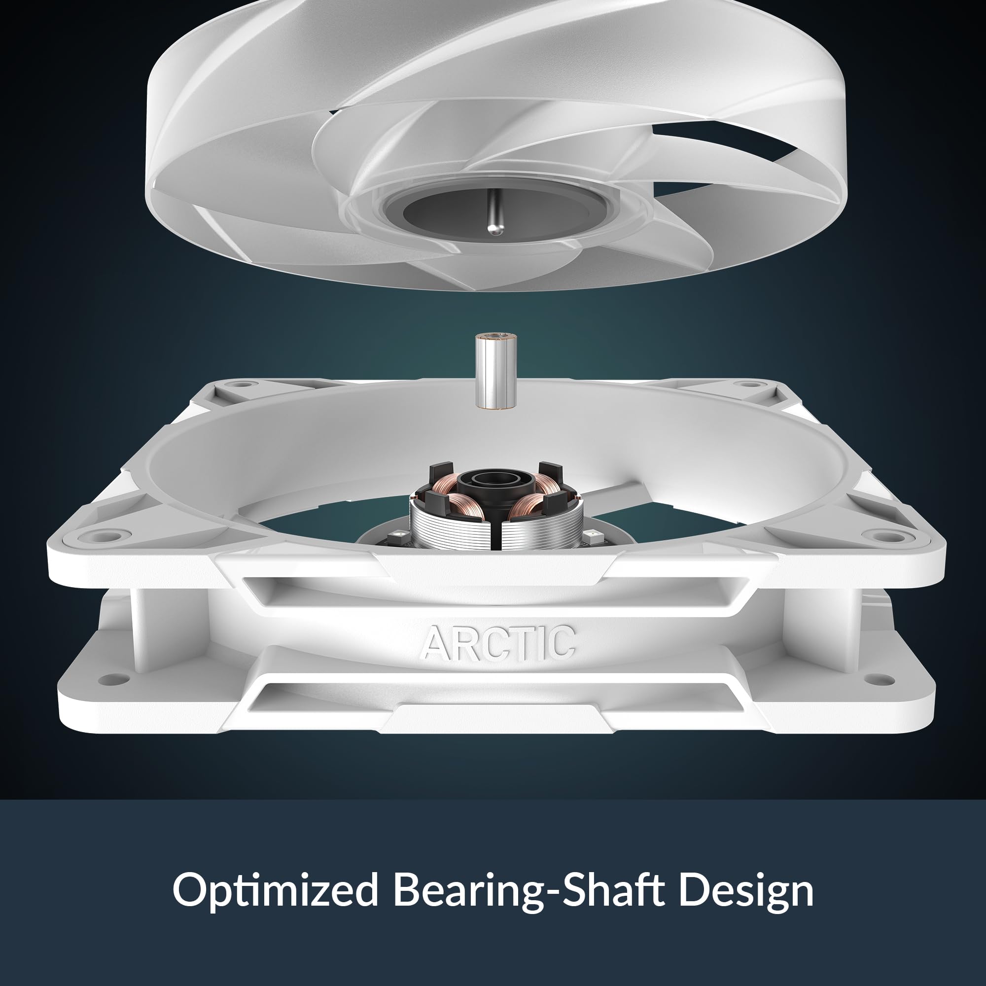 ARCTIC P12 Pro A-RGB White Fans - 3 Pack -8 ARCTIC P12 Pro A-RGB White Fans - 3 Pack -8