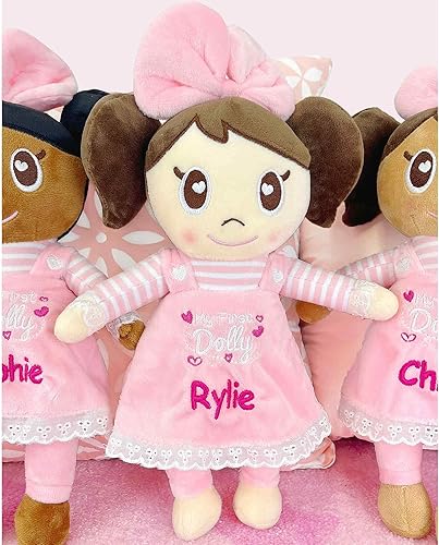 Miniatura 2 de DIBSIES Personalizado, My First Dolly (tono de piel claro morena)