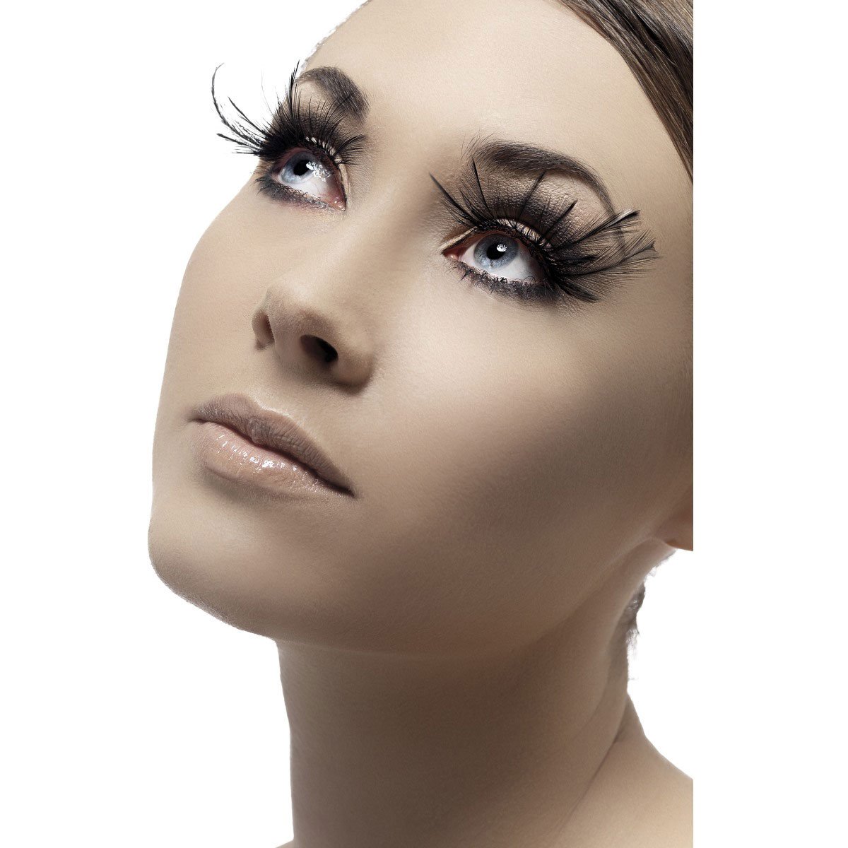False Eyelashes Back Feather Plumes