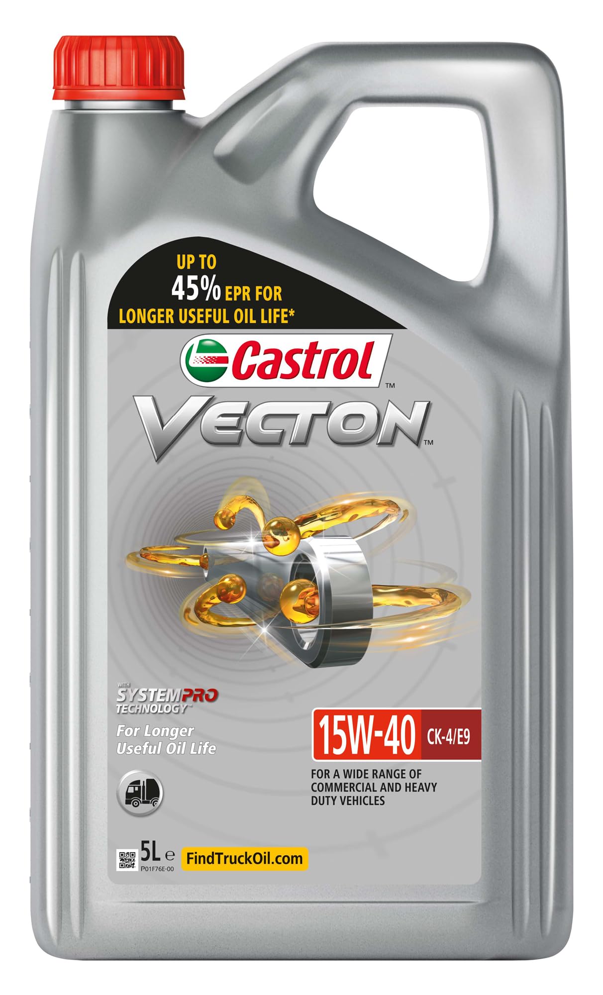 Vecton 15W-40 CK-4/E9 Aceite de Motor 5L