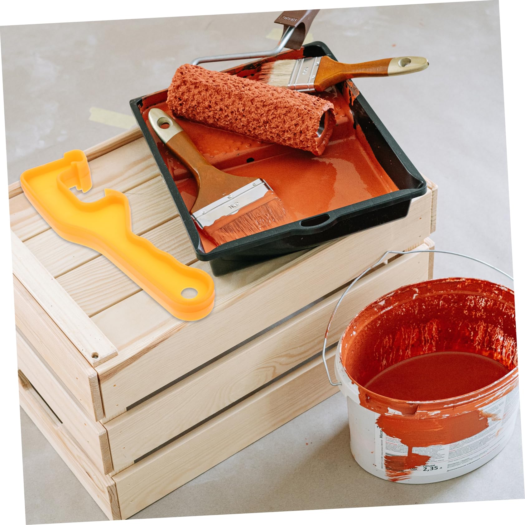 HEMOTON 5 Sätze Teiliges Eimerdeckelöffner Universeller Deckelheber Für Öl Und Kunststoffbehälter Ergonomisches Design Langlebig Zeitsparend Und Einfach Zu Bedienen 2 Stück * 5