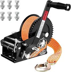 Guincho resistente - capacidade de 1,1 kg, compacto e potente, ideal para uso off-road e industrial