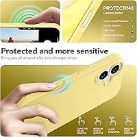 Vista 75 de GONEZ Funda para iPhone 14 Pro, compatible con Magsafe, con protector de pantalla + protector de lente de cámara, forro de microfibra suave