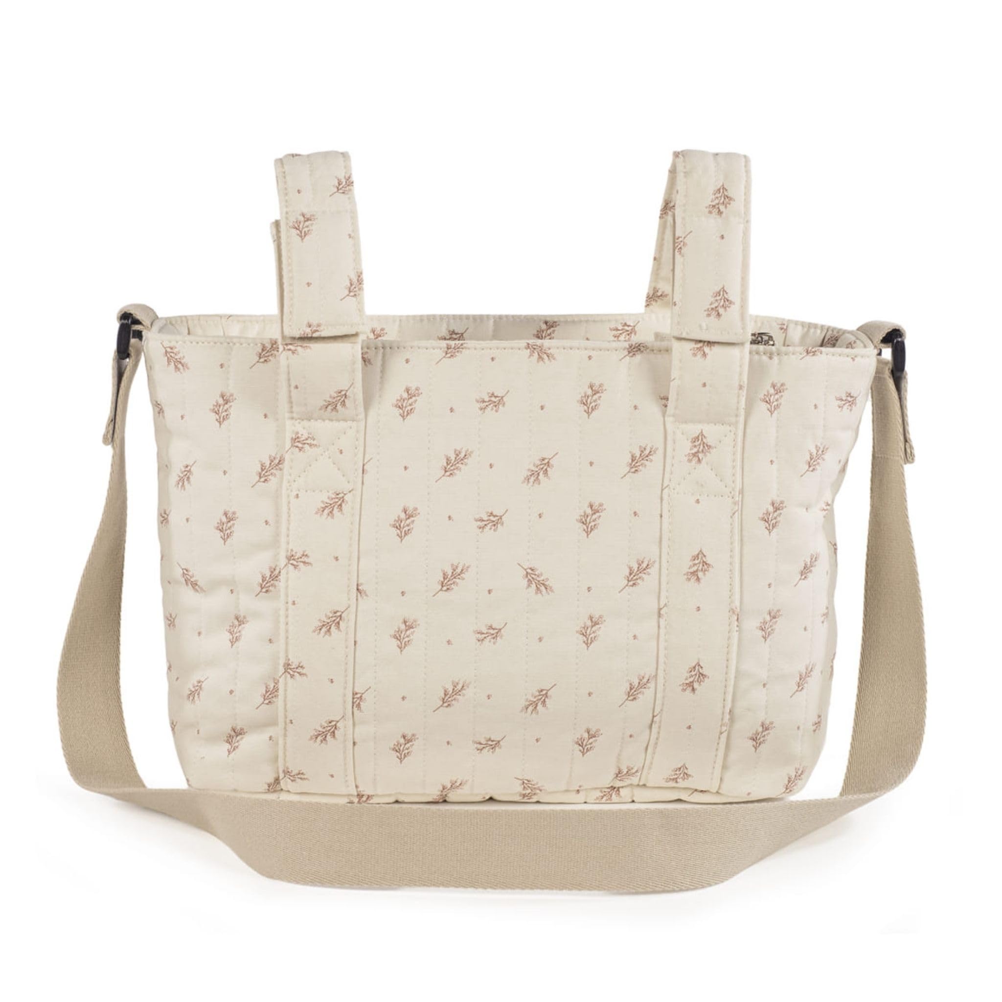 Walking Mum Borsa a spalla PINK MIMOSA beige rosso