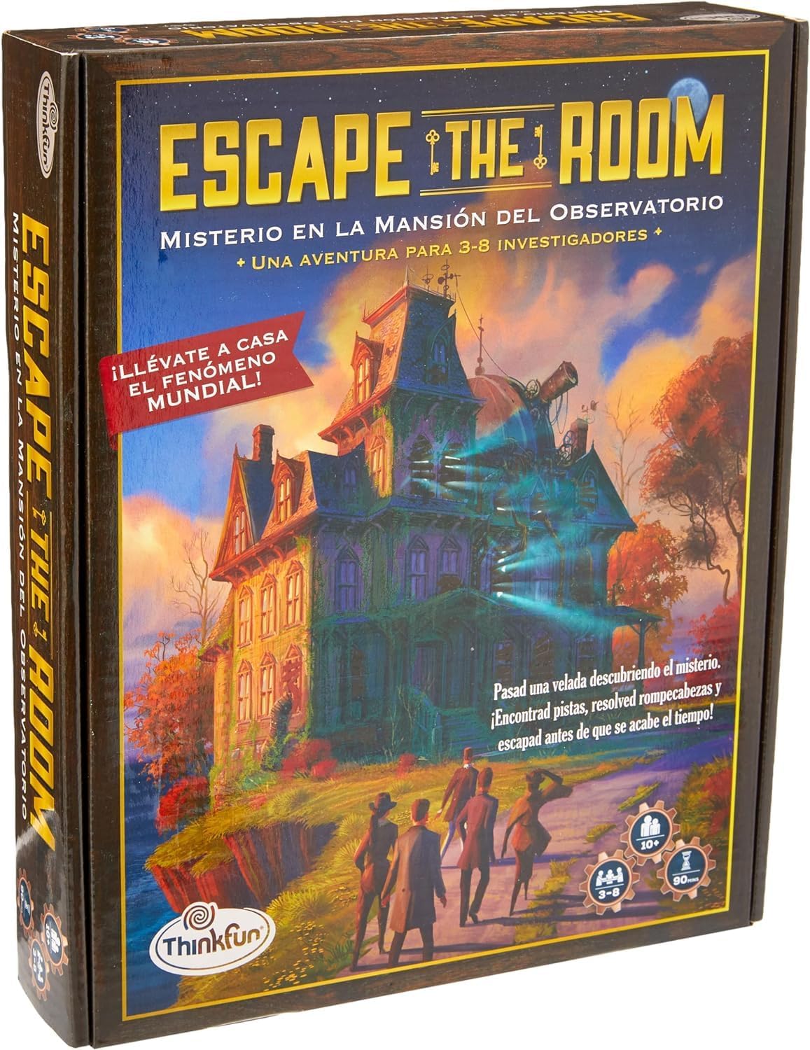 #Juegodemesa Escape the Room: Misterio en la Mansión del Observatorio por 17,81€ ¡¡30% de descuento!!