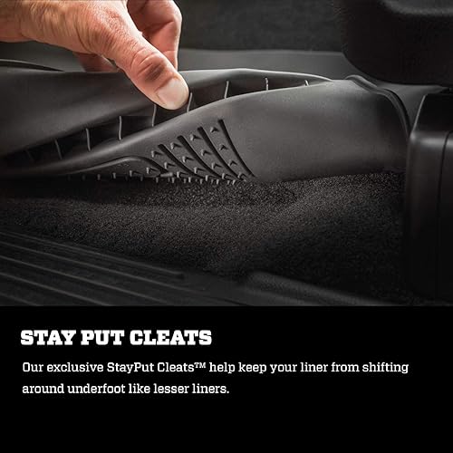 Miniatura 3 de Husky Liners X-act Contour Series  Revestimiento de suelo del segundo asiento - Negro  54721  Compatible con Ford Ranger SuperCab 2019-2022, 1 unidad