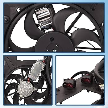 Amazon.com: TOPAZ Radiator Cooling Fan Assembly 95510625810