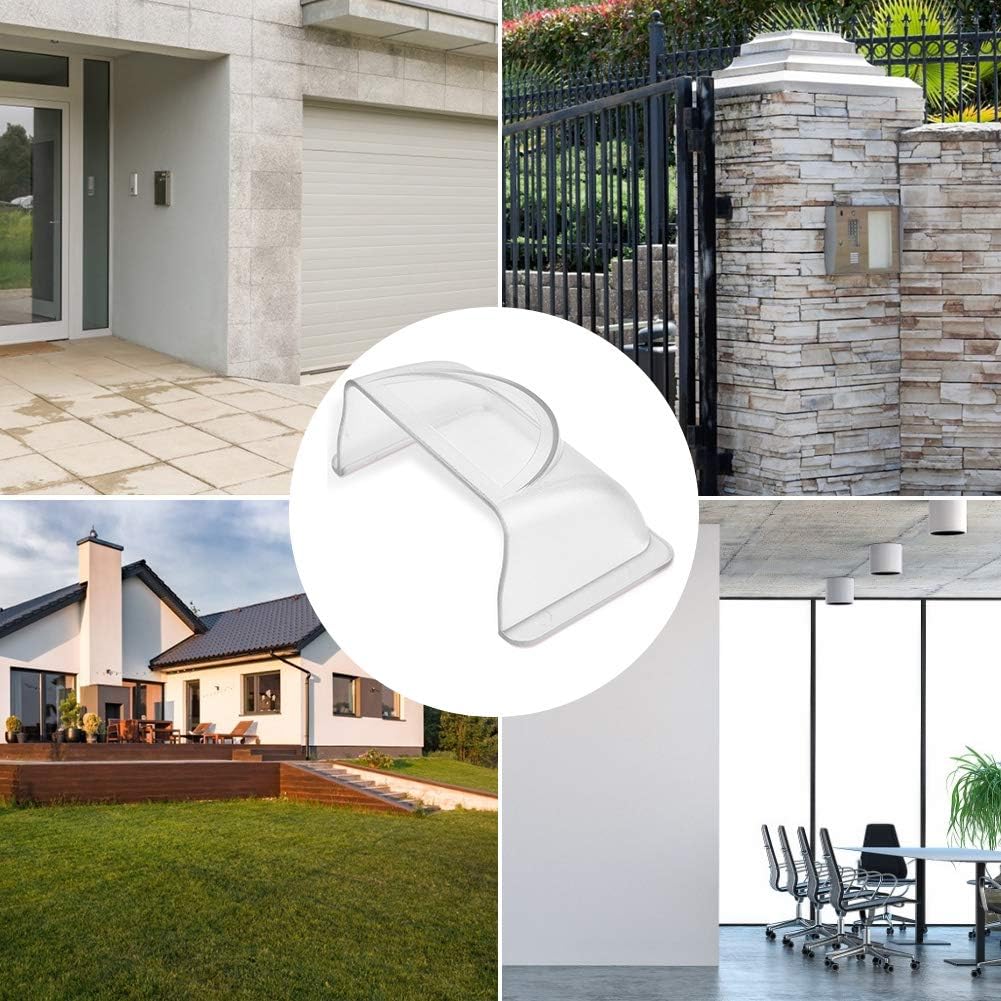 Copertura Antipioggia Per Campanelli - Guscio Trasparente Per Lettori Di Impronte - Foto 9