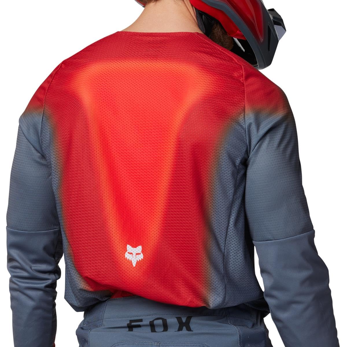 FOX 360 Volatile Maglia Motocross, grigio/rosso, 2XL