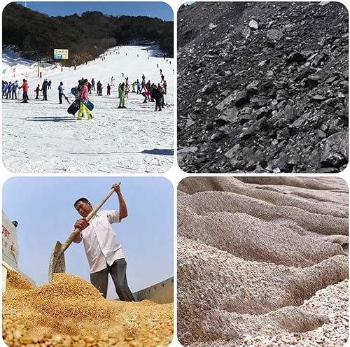 Miniatura 5 de Snow Shovel Multifunction Hand Push Snow Remover, Portable Wheeled Snow Removal Artifact, Outdoor Snow Removal for Driveway Garden Car Pala de Nieve