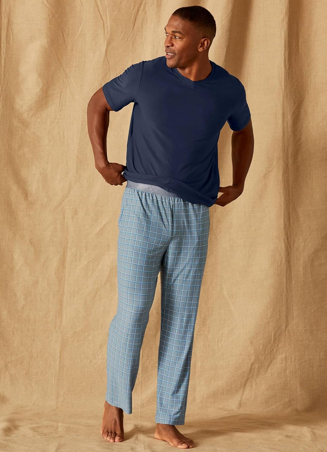 Jockey Men's Sleepwear Ultra Soft Short Sleeve Sleep T-Shirt at  Men’s Clothing store