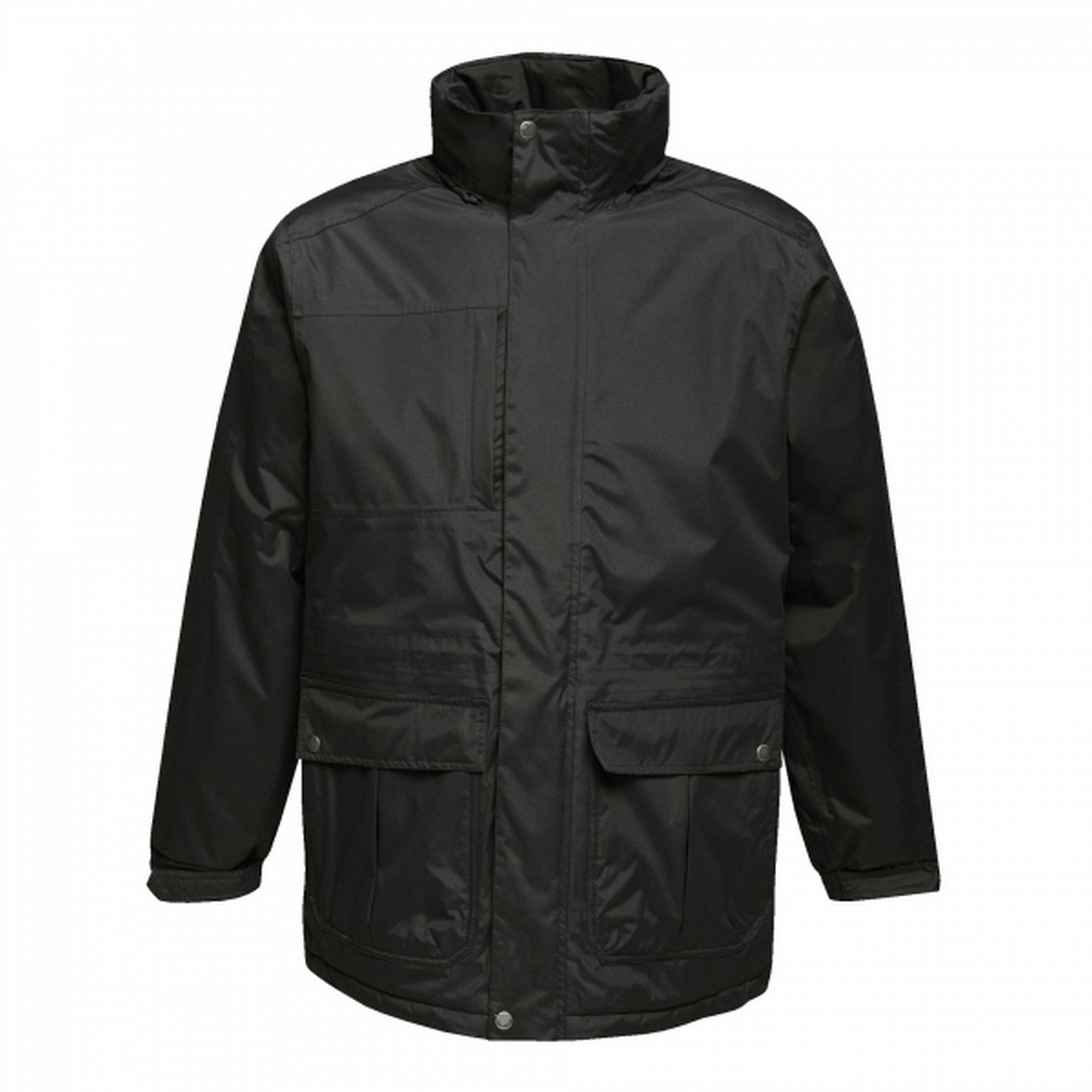 Regatta Men's Black Tra203 Darby Iii Insulated Parka Jacket Waterproof Windproof