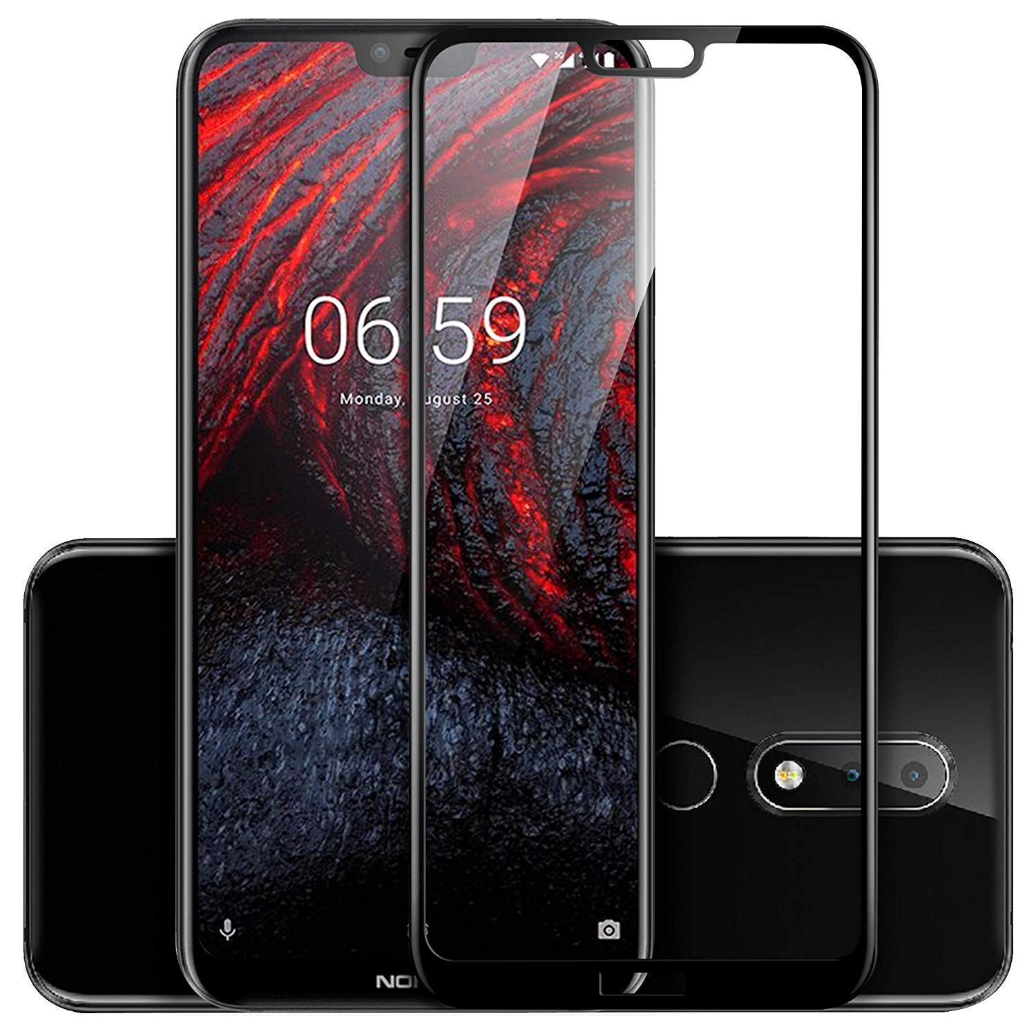 100FIT Tempered Glass for Nokia 6.1 Plus with Full Edge to Edge Coverage and Easy Installation Kit (B08CDWHW9Z) Amazon Price History, Amazon Price Tracker
