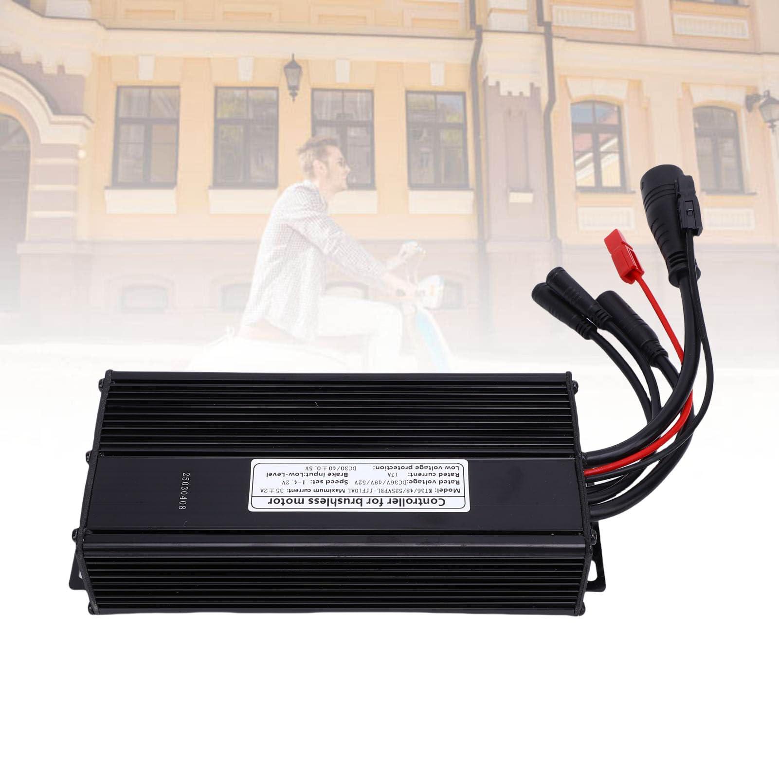 Esperienza di Guida Stabile con Controller Senza Spazzole 35A per Lega di Alluminio con Connettore Resistente All'acqua per Motori da 1000 W 1500 W