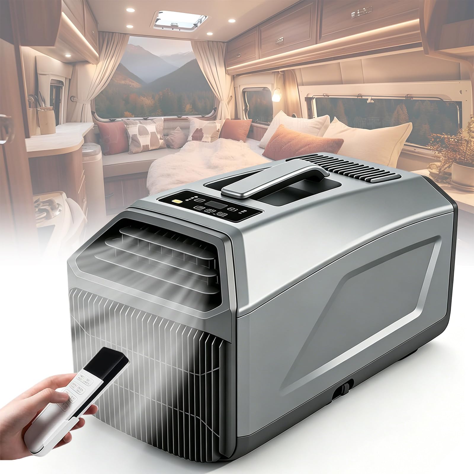 220V Compact Portable Air Conditioner for RVs & Rest Stops 5100BTU