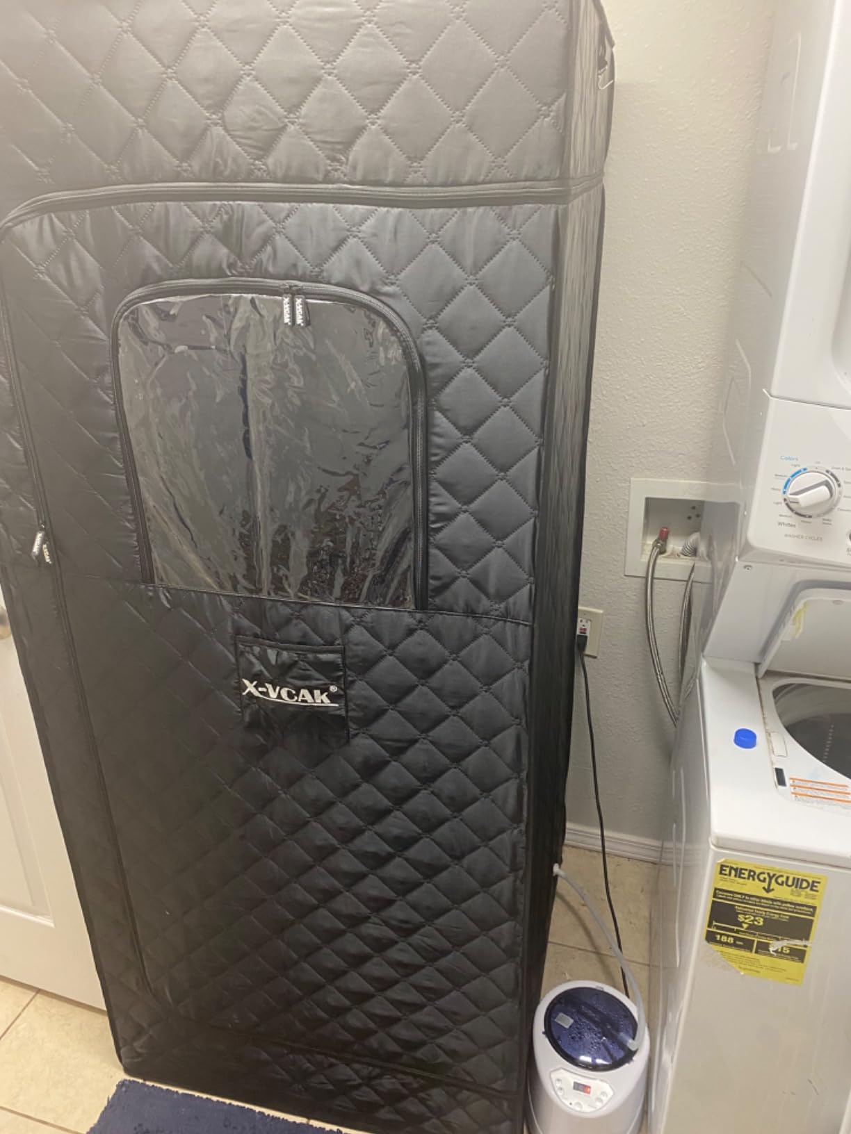 X-VCAk Portable Home Steam Sauna photo review