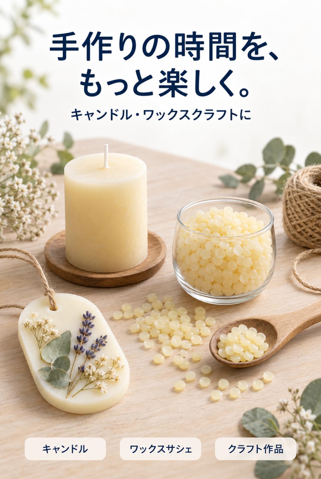 天然蜜蝋　みぃセット Amazon.co.jp: ミツロウ 蜜蝋 230g ビーズ ワックス beeswax