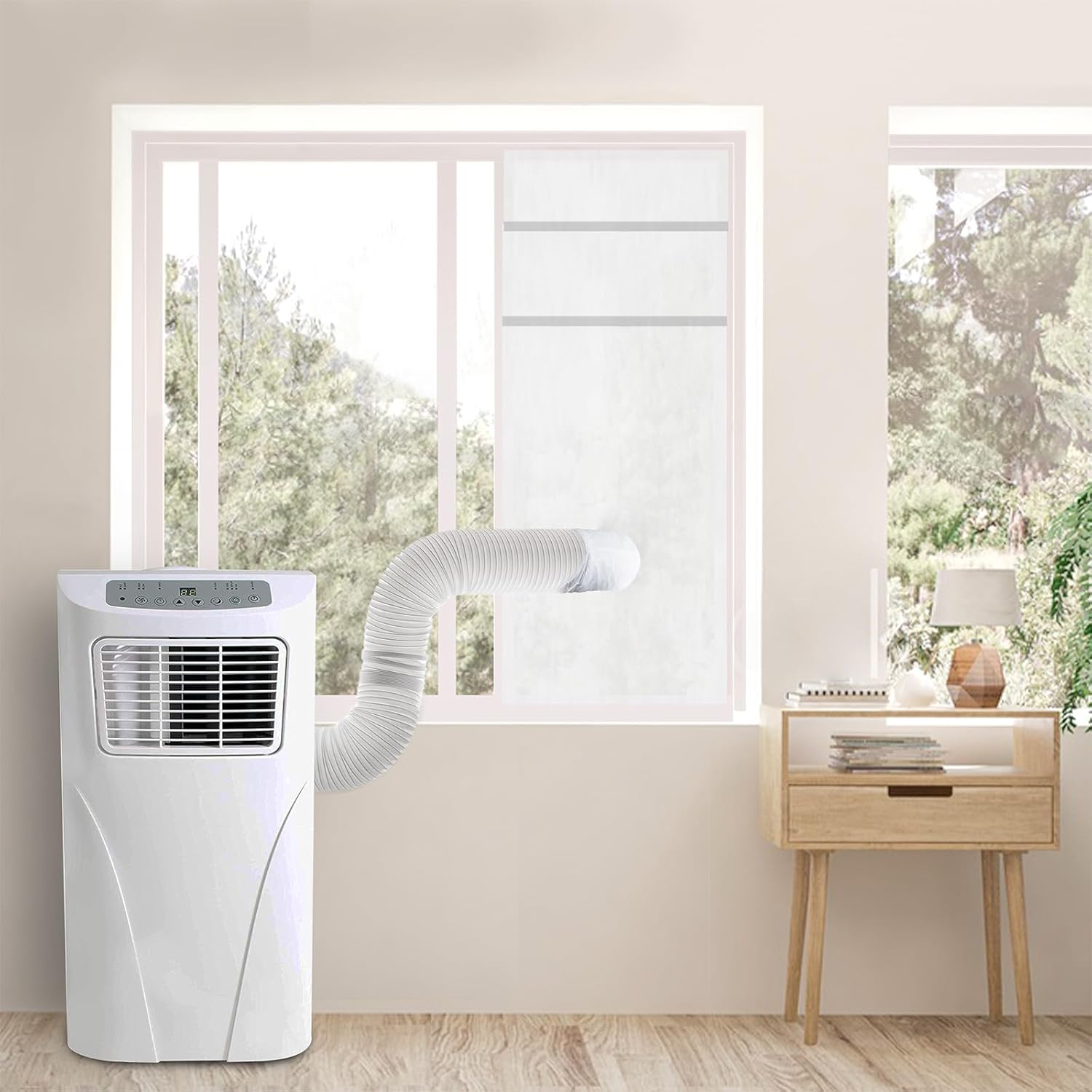 HOOMEE Adjustable Window Seal for Portable Air Conditioner New 14x60 Inch
