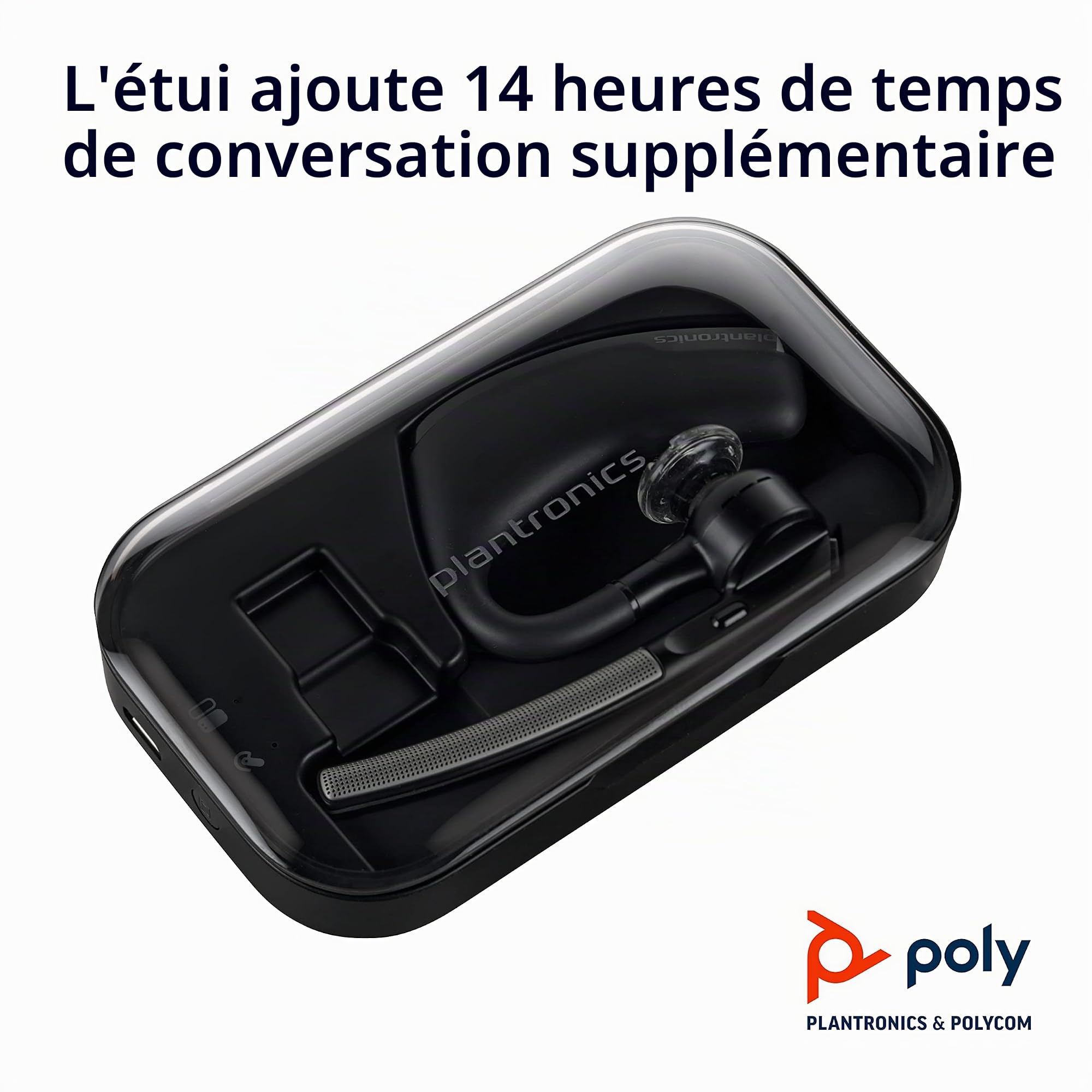 Plantronics Oreillette Bluetooth Voyager Legend + étui de chargement