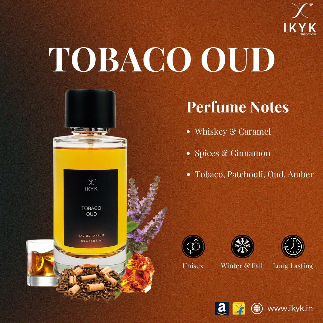 Buy IKYK Tobaco Oud -100ml EDP | Perfume for MEN & WOMEN | A