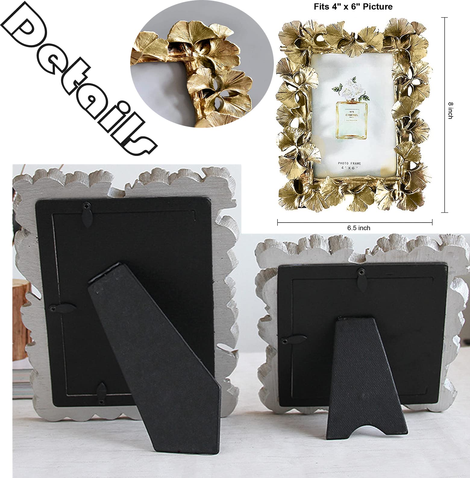 Cadre Photo Ovale Vintage En Résine Cadre Antique Baroque Montage Mural