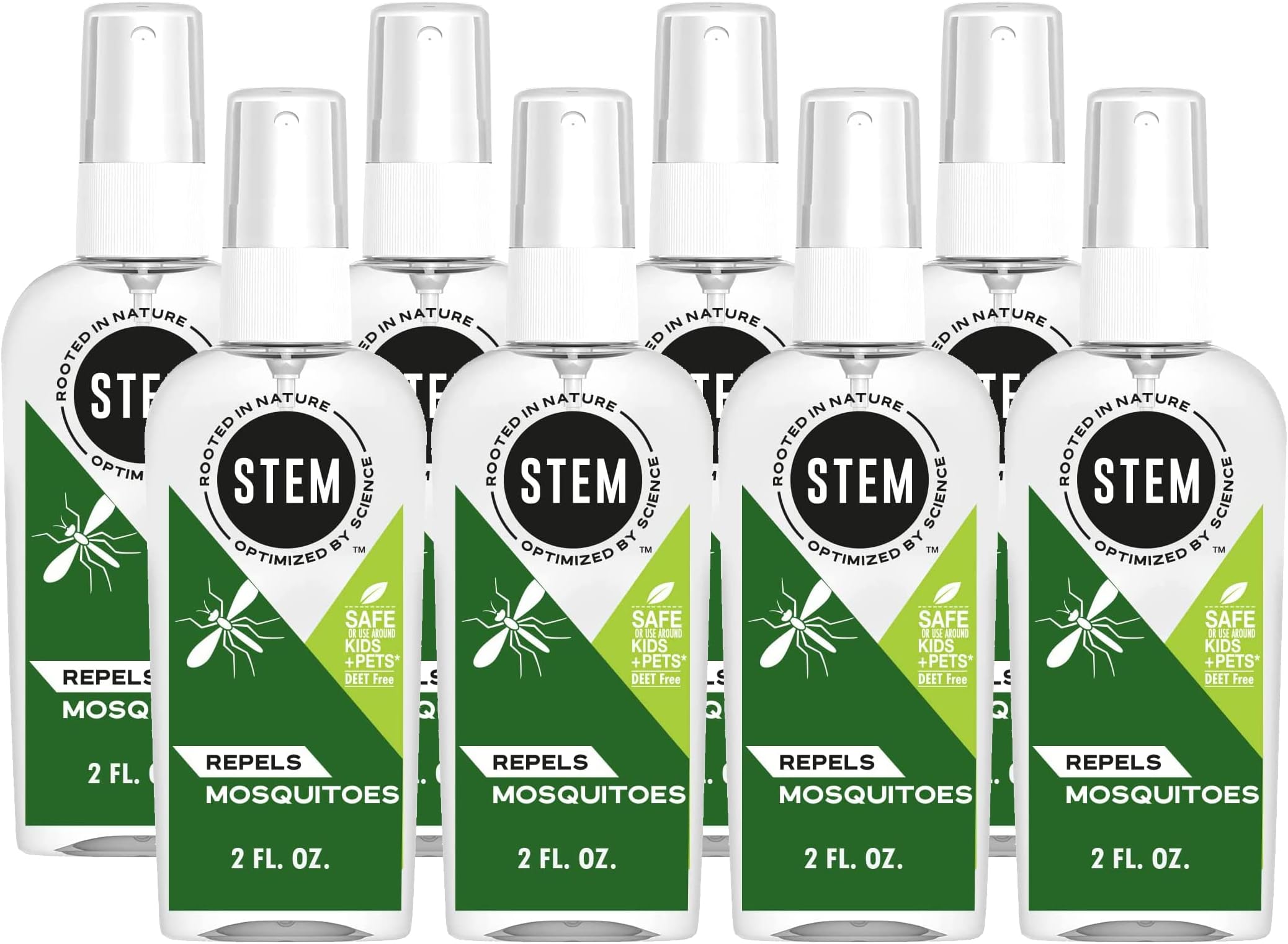 Amazon.com: STEM Mosquito Spray Spritz (2 Ounce (Pack of 8)) : Health