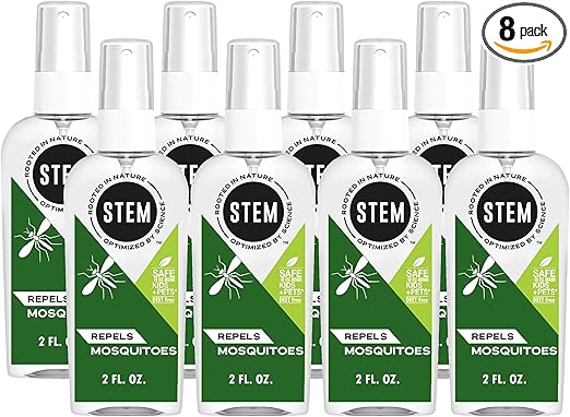 STEM Mosquito Spray Spritz (2 Ounce (Pack of 8))
