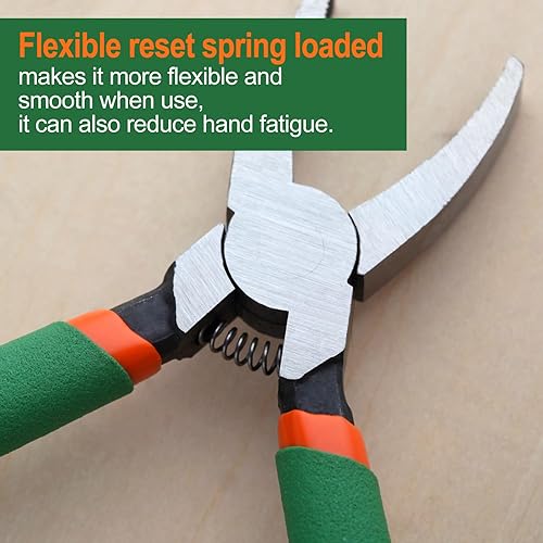 Miniatura 4 de SPEEDWOX Alicates profesionales de 6 pulgadas, alicates Grozer de vidrio, herramienta de rotura de mosaicos para mordisquear vidrio preciso de