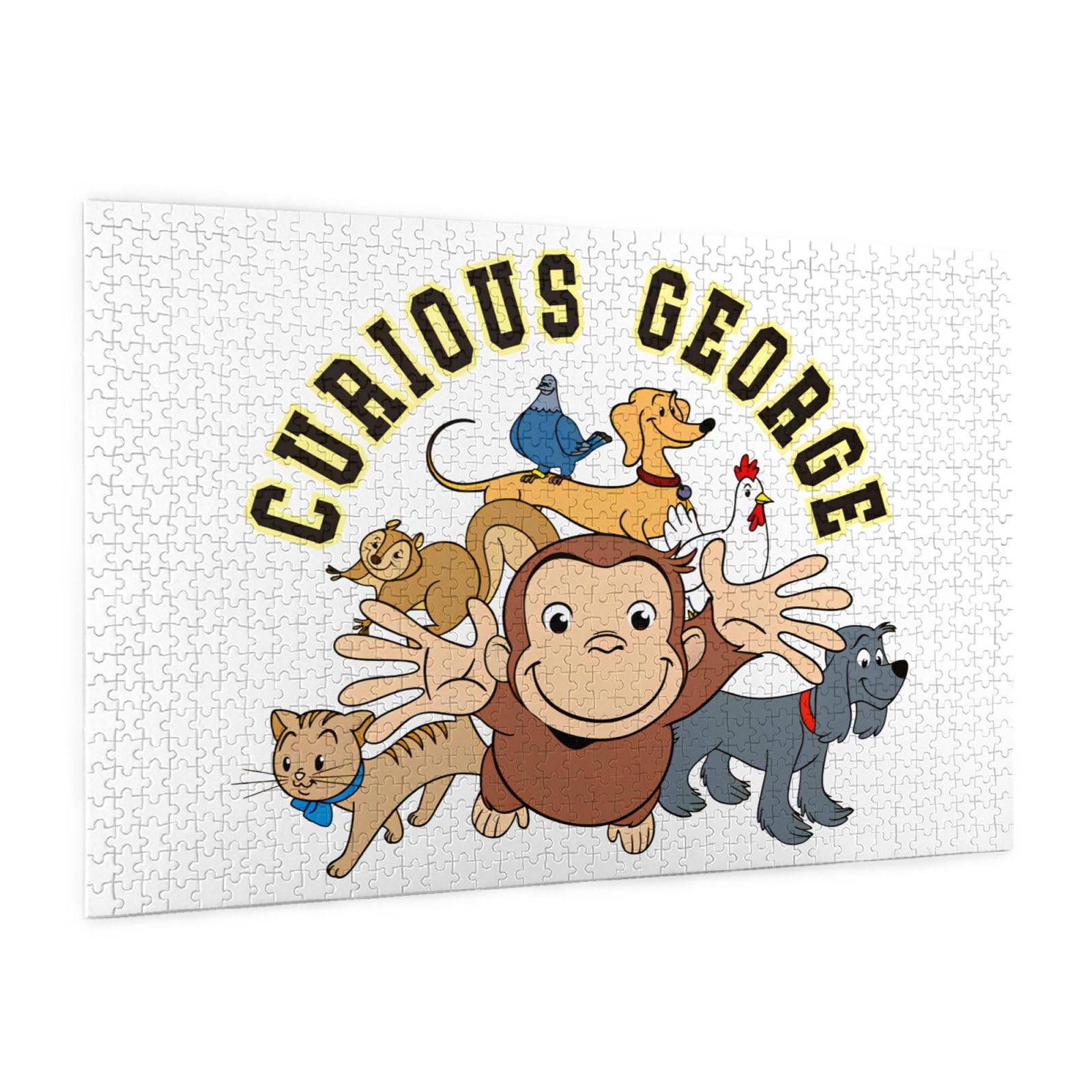 Amazon.co.jp: 1000ピース ジグソーパズル おさるのジョージ