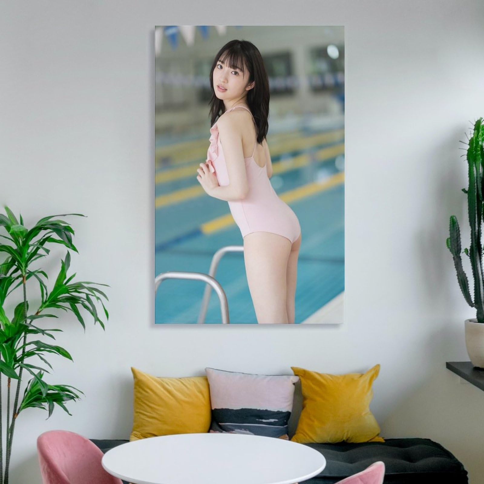 油絵　[月下の水着]   アート　インテリア　美術品 油絵 [月下の水着] アート インテリア 美術品 Amazon.co.jp: 十