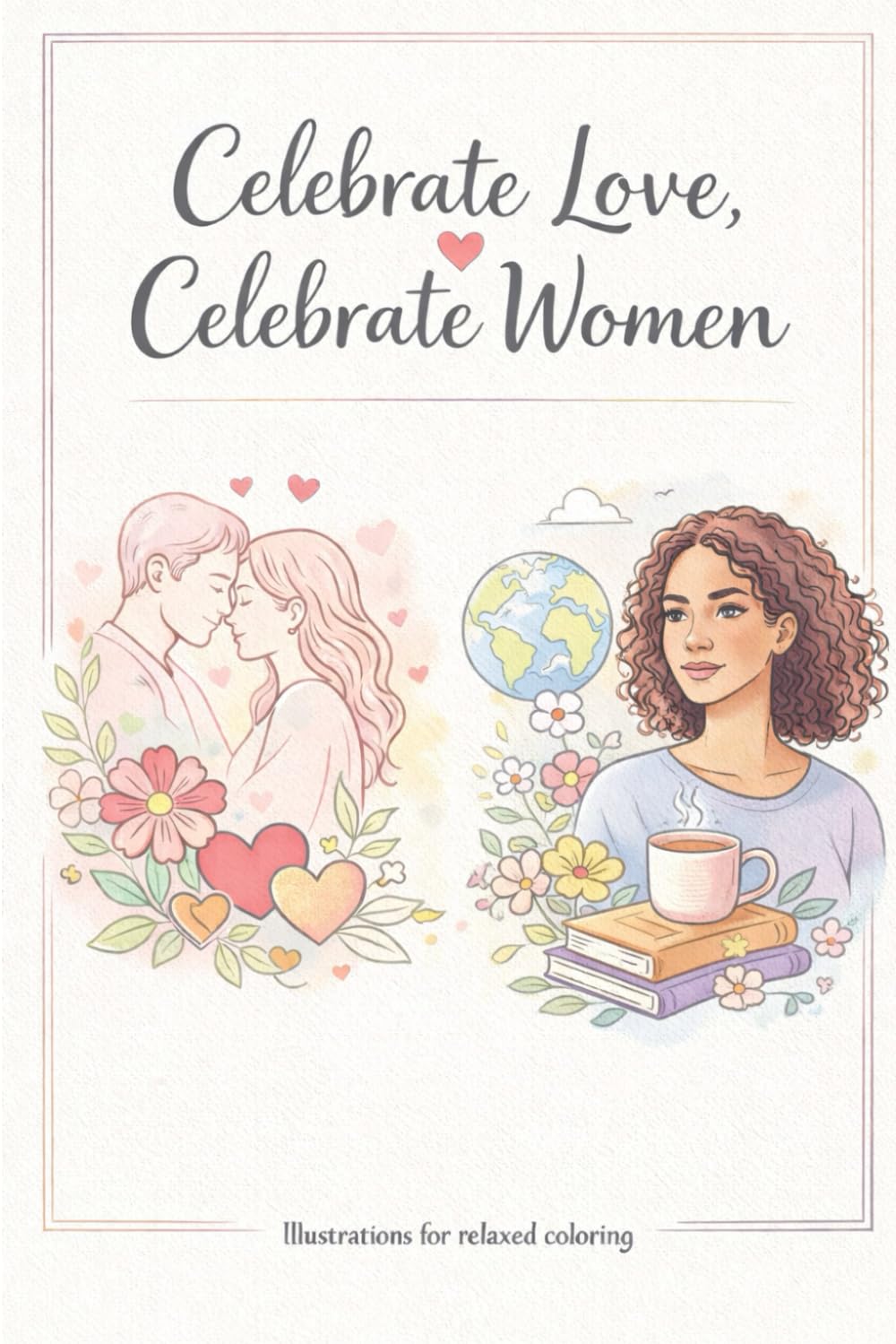 Celebrate Love, Celebrate Women: A Valentine’s Day and International Women’s Day Coloring Book (Brain Loom Adult Coloring Colection)