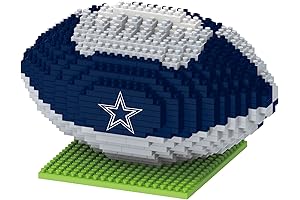 FOCO NFL Unisex-Adult 3D BRXLZ Dallas Cowboys Team Logo Football