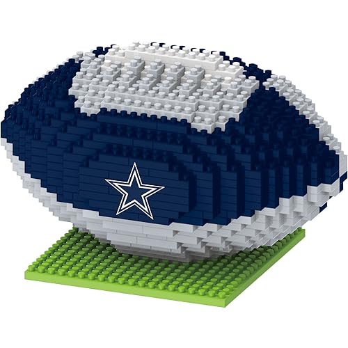 foco NFL Unisex-Adult 3D BRXLZ Team Logo Football