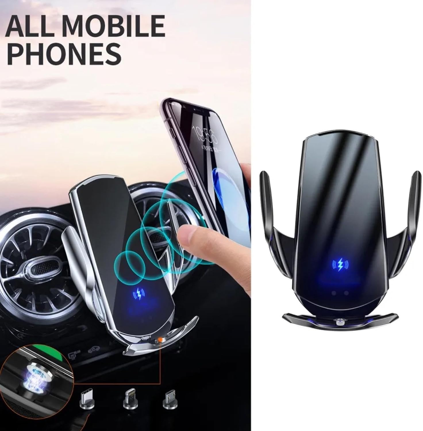 Car Phone Holder for BMW 3-Series F30 F31 F34 G20 3GT 2013-2020, Car Phone Holder