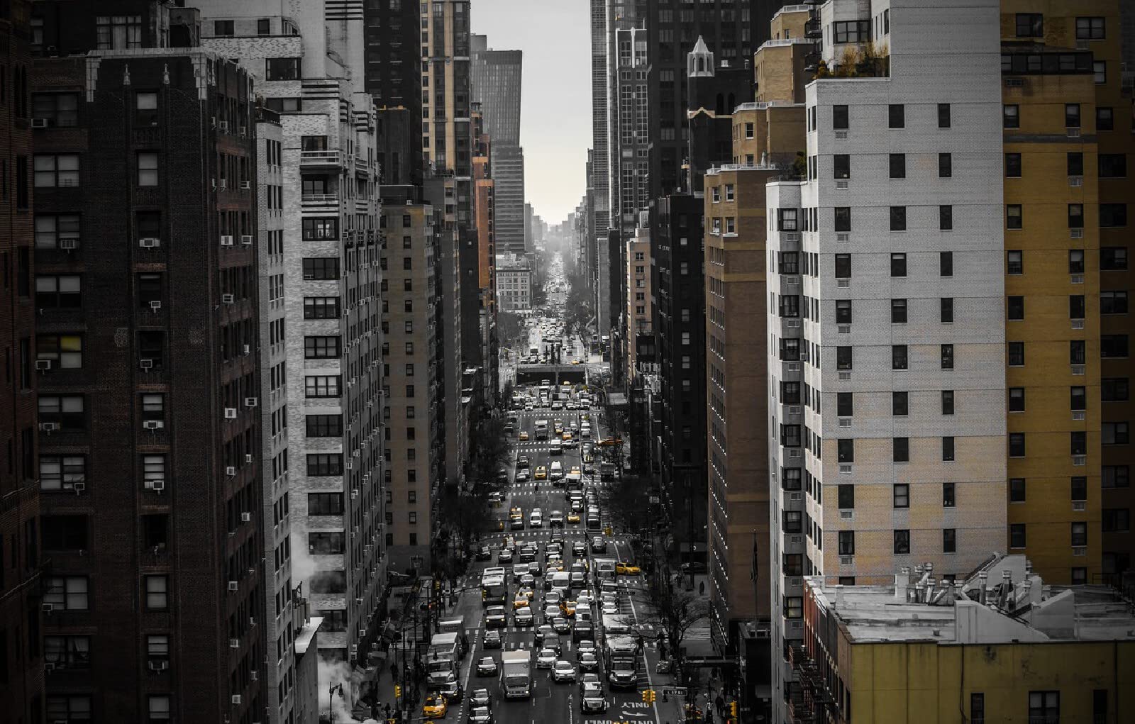 puzzle dla dorosłych 1000 City street nowy jork 75x50cm