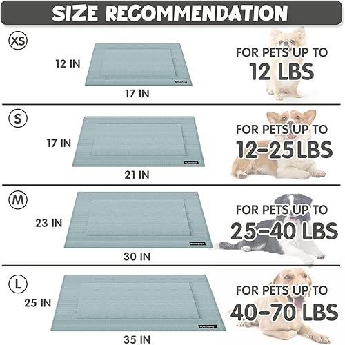 Miniatura 7 de furrybaby Alfombrilla para jaula de perro, almohadilla para perrera con funda extraíble, no eléctrica y antideslizante, cama autocalentable para