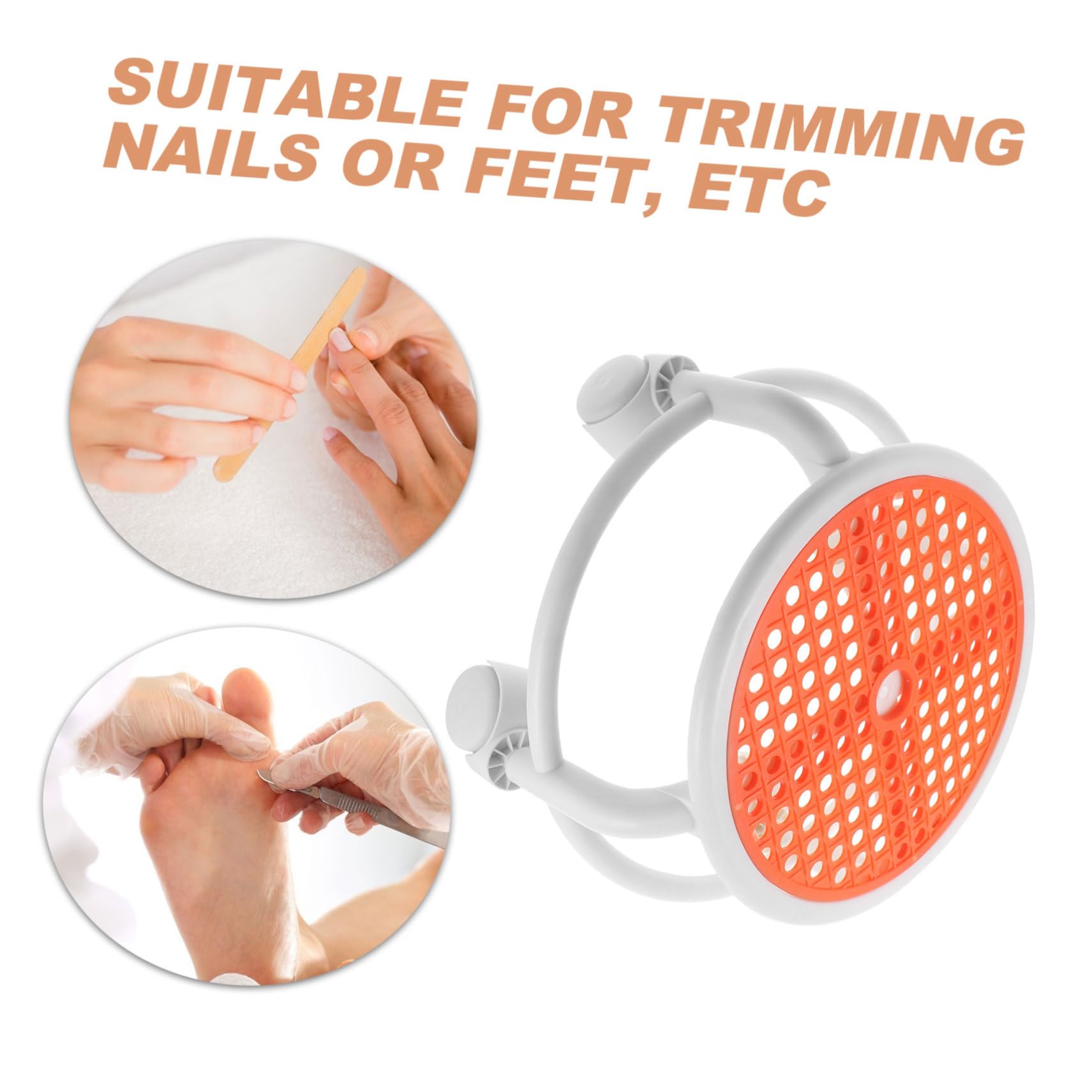 Ipetboom Sgabello Basso Girevole Ruote per Pedicure e Manicure | Sedile Massaggiante, Rullo per Piedi Pedicure, Poggiapiedi Estetista, Uso in Salone