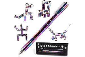 Premium Magnetic Decompression Pen: Toy, Writing Instrument, and Stress Reliever