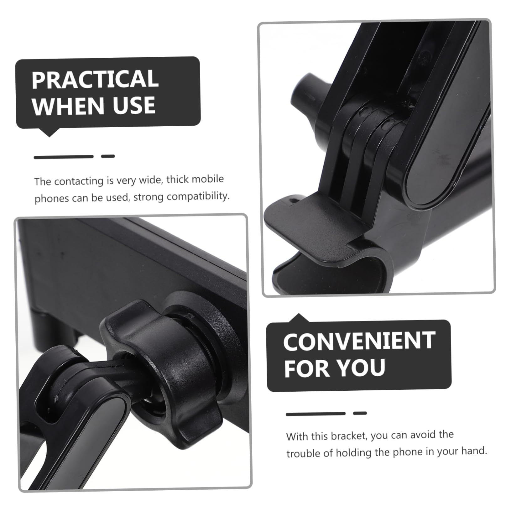 DOITOOL Tablet Headrest Mount Car Seat Phone Bracket Rearview Mirror Phone Holder